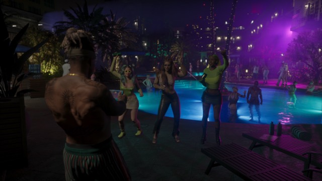 Grand Theft Auto VI gameplay from Rockstar Games' An Extended Look video, frame 301 of 389